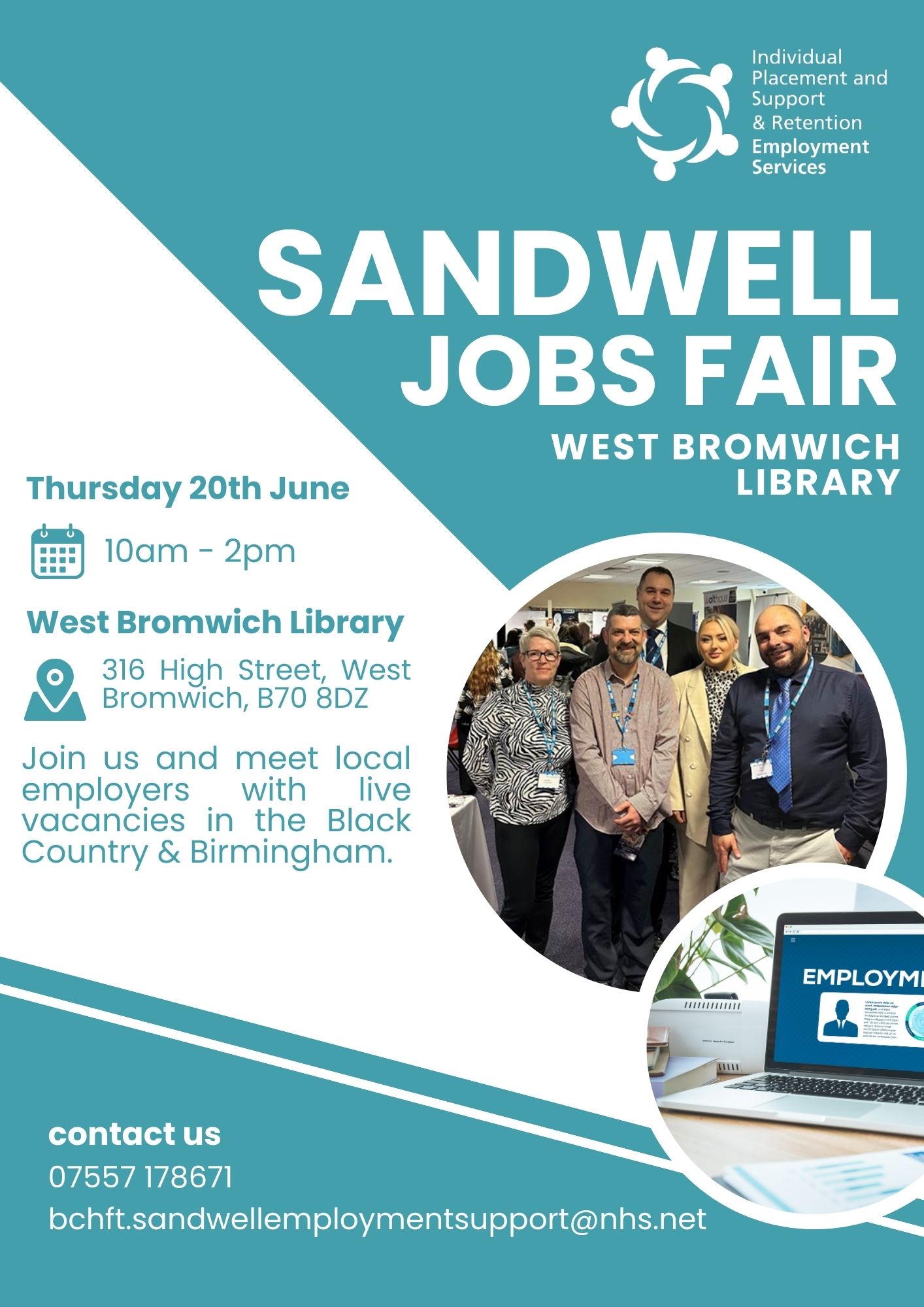 Sandwell Jobs Fair JUN24