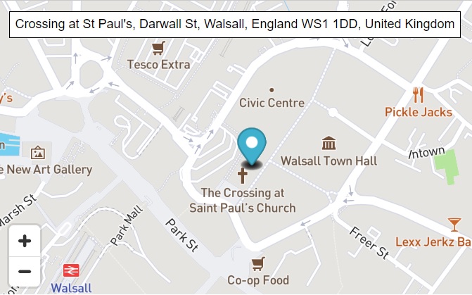Walsall Job Fair Map