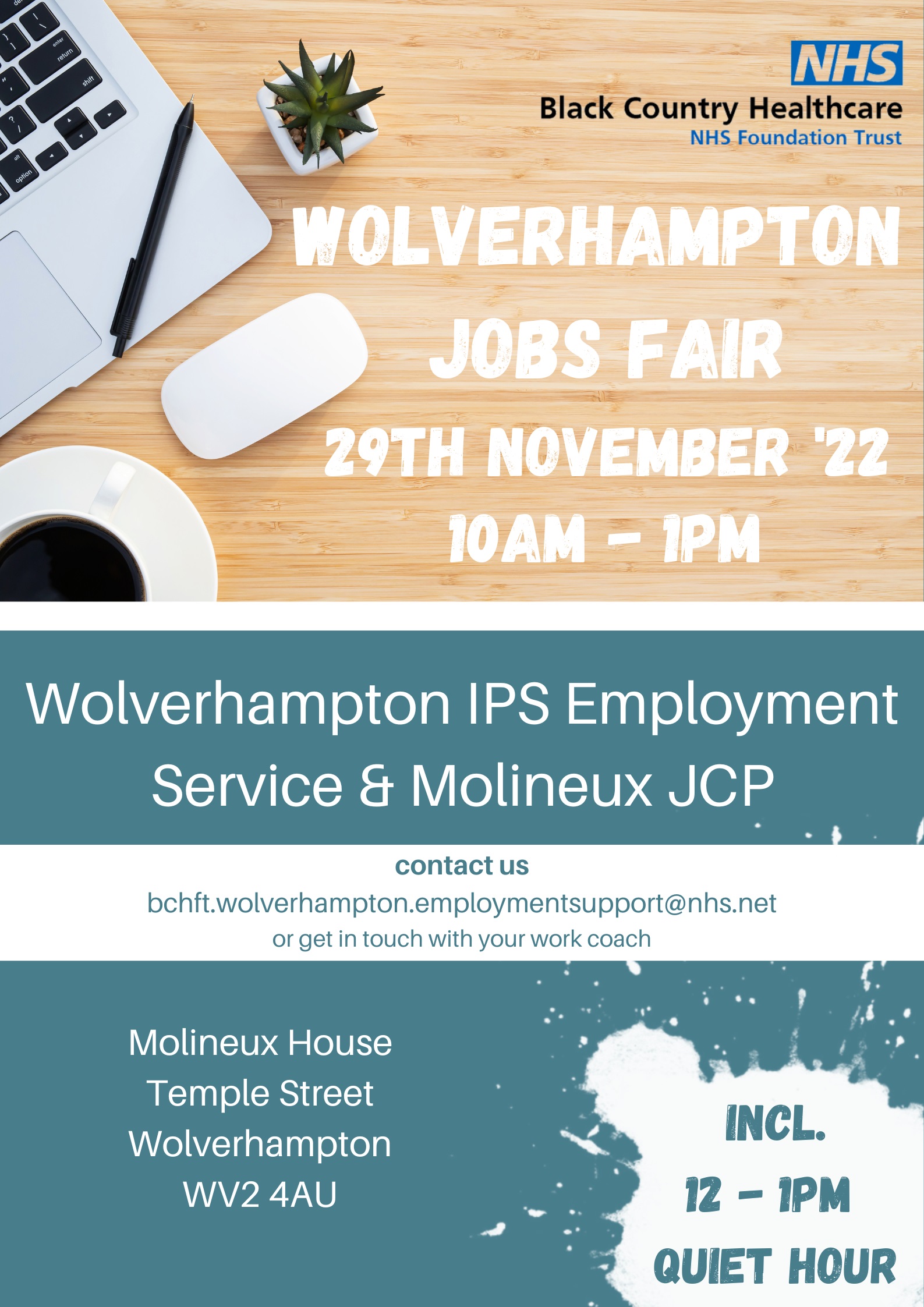 Wolverhampton Jobs Fair NOV22