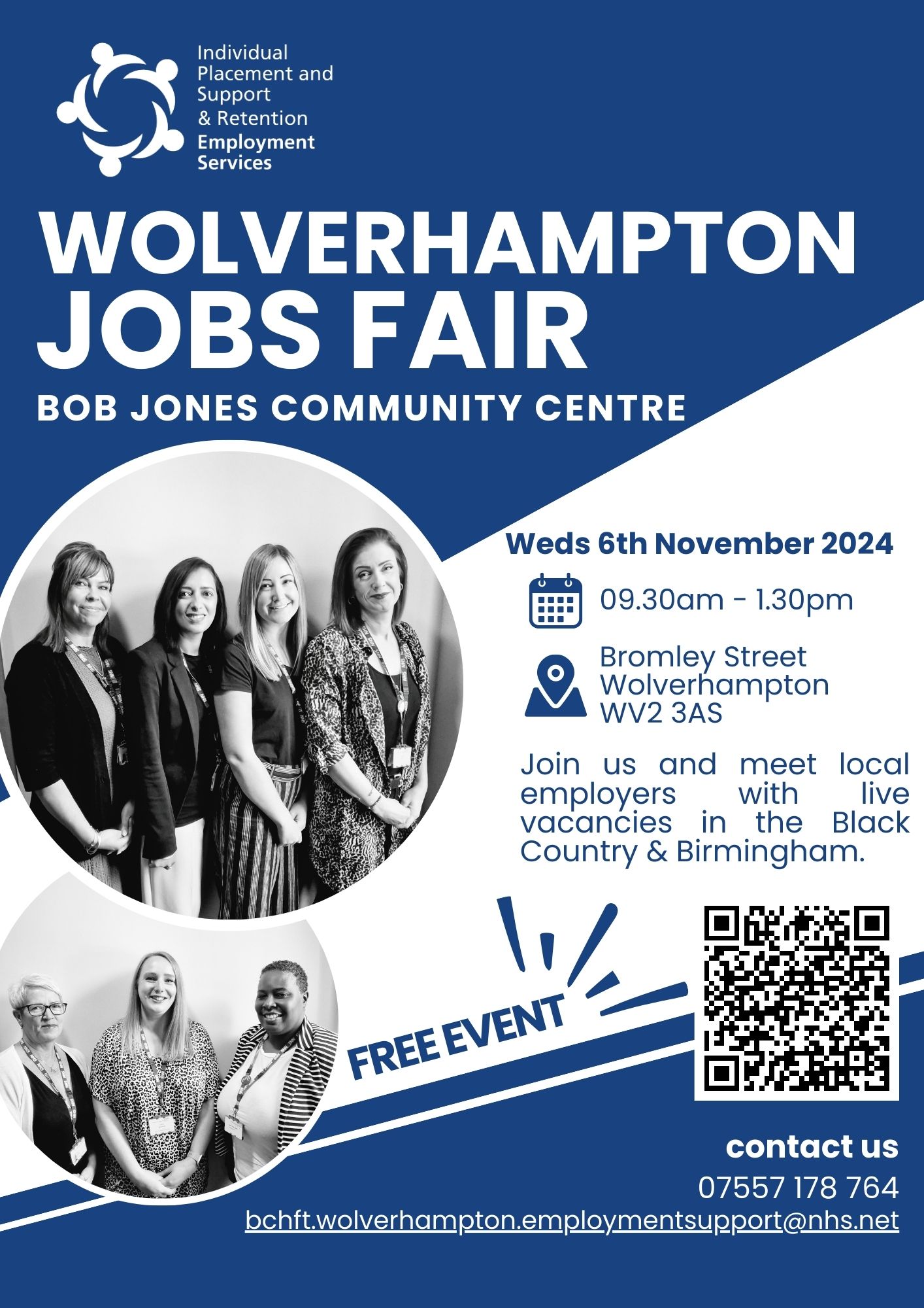 WLV Jobs Fair Poster 6NOV24