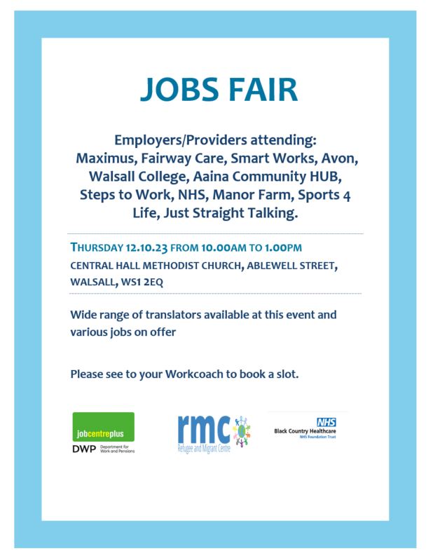 RMC Jobs Fair OCT23