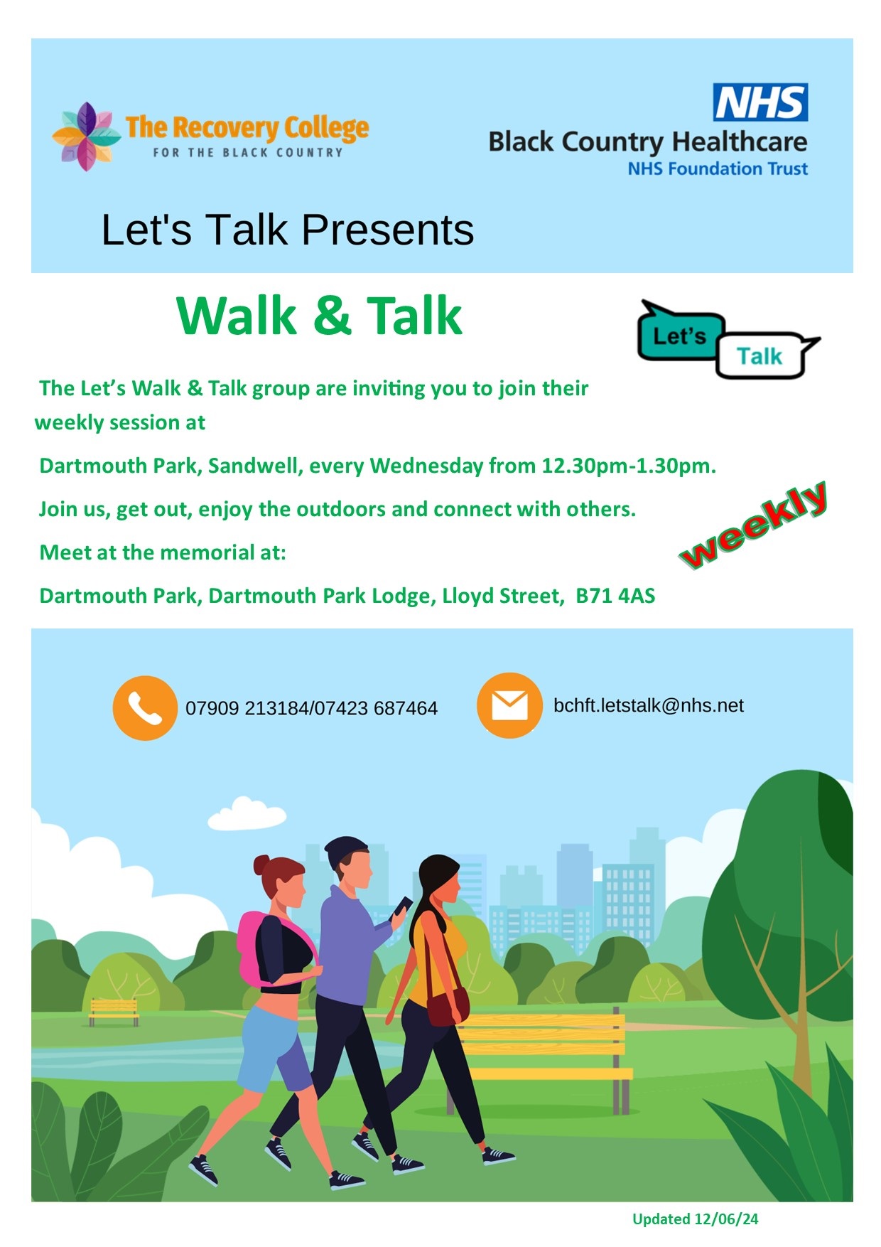Sandwell Walk updated AUG24