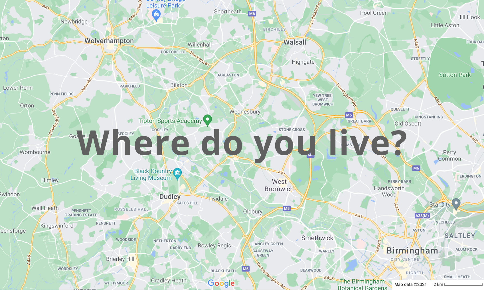 Homepage Black Country Map